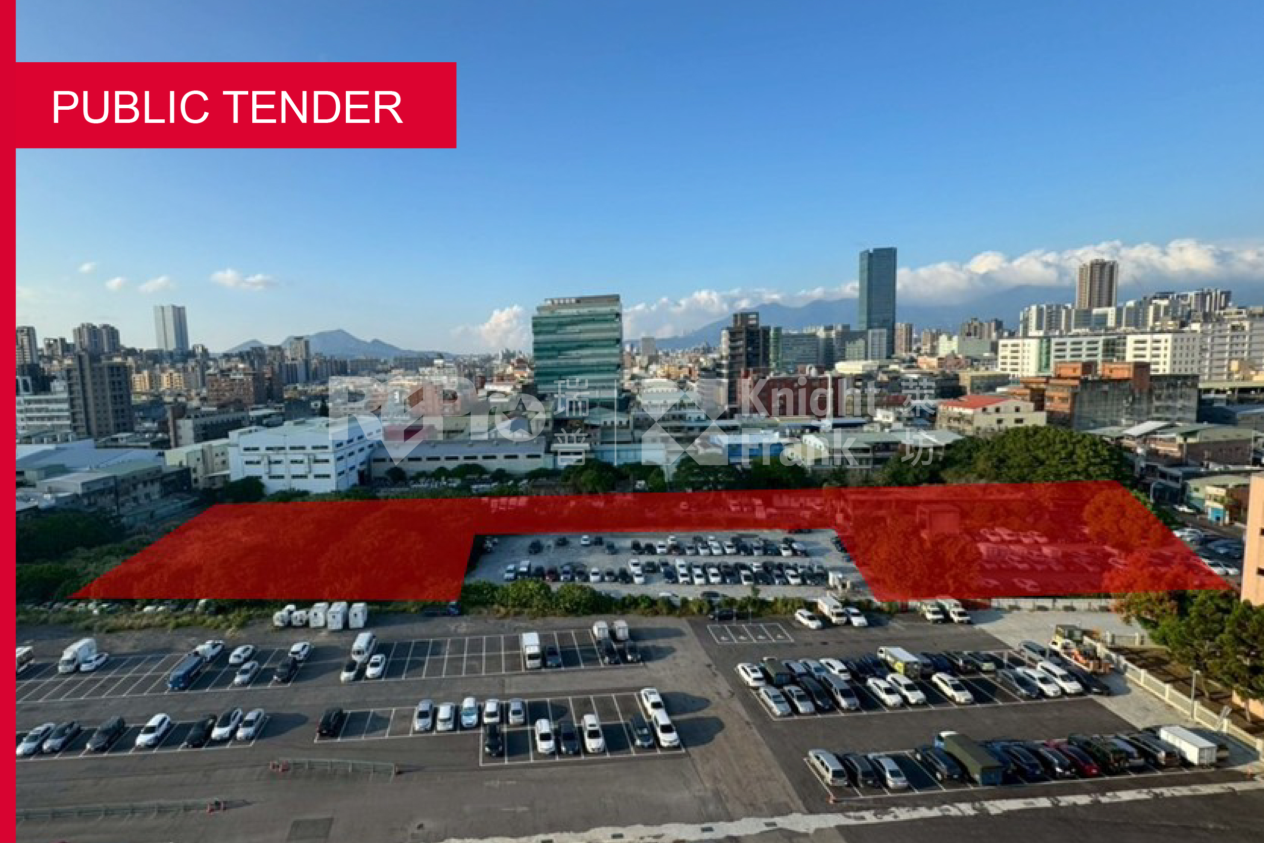 Industrial Land Adjacent to MRT Cailiao Station in Sanchong District, New Taipei City